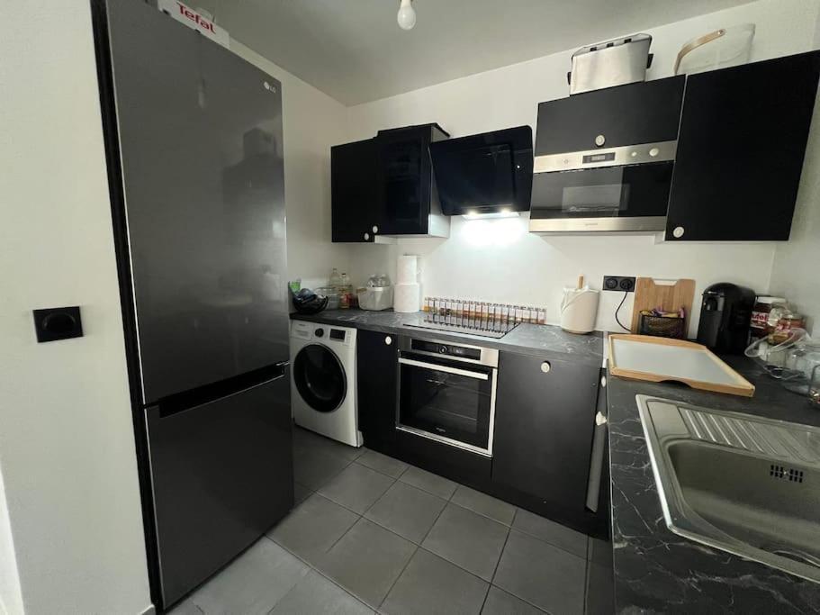 Superbe T2, Paris, Stade De France, Wifi, Parking Saint-Denis  Bagian luar foto